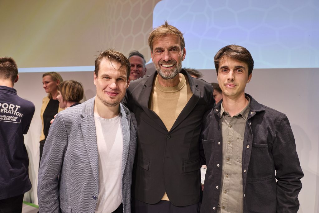 Jonas Karpa, Jürgen Klopp und Carlo Kosok