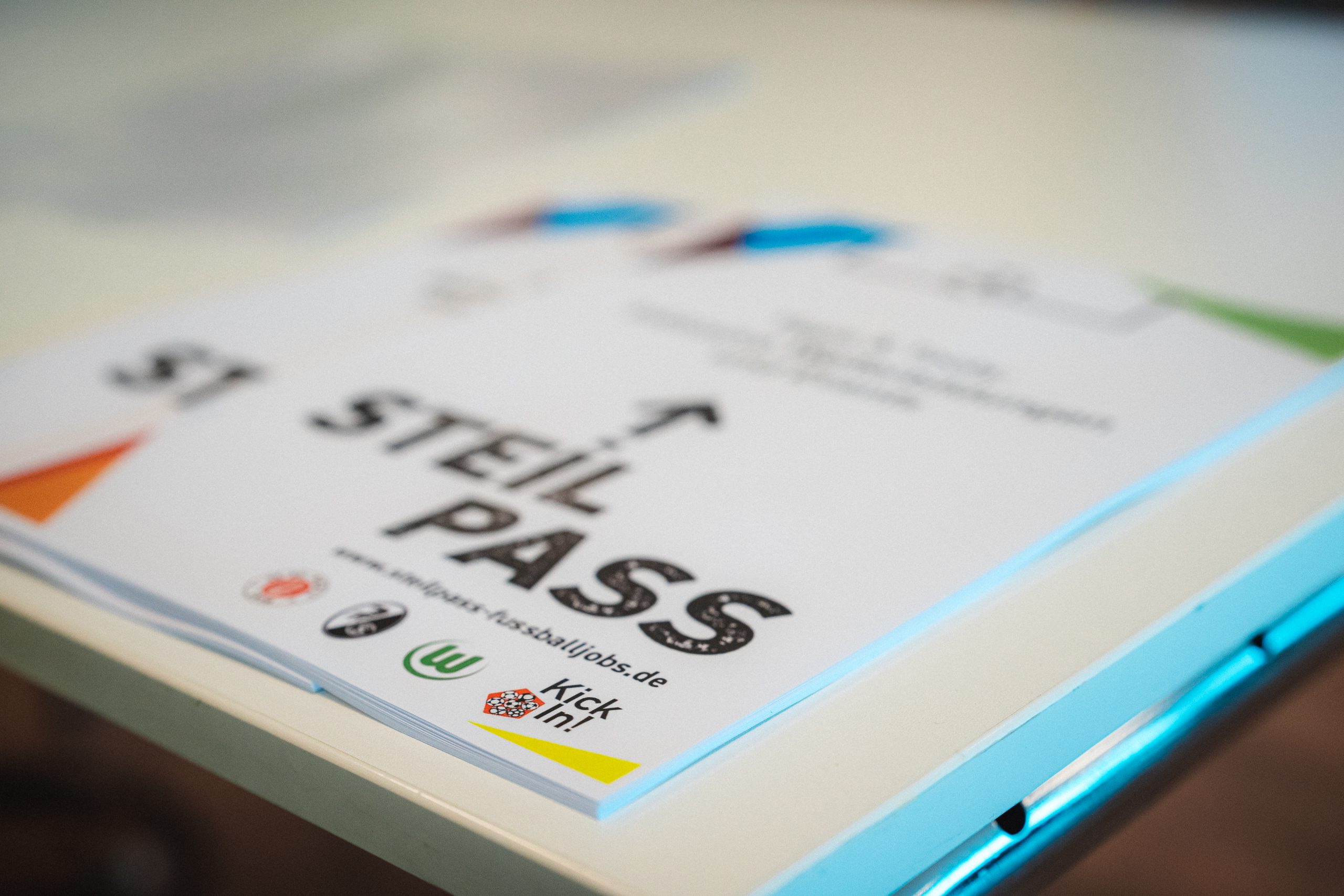 ausgedrucktes Programmheft Steilpass
